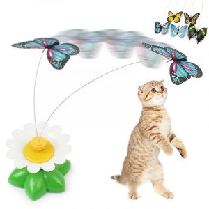 Jucărie zburătoare pentru pisici